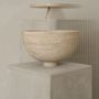 Bols - TRAVERTINE FRUIT BOWL - CENTERPIECE - KIWANO CONCEPT
