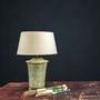 Table lamps - Grey Pottery Table Lamps - THE SILK ROAD COLLECTION