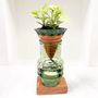 Vases - Nomad ENAMELLED — the autonomous 3D TERRACOTTA vase - COMMON PLACE YOUR URBAN JUNGLE