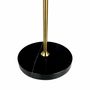 Lampes de table - Lampe de table LED rechargeable MOONLIGHT noire, laiton, marbre - DYBERG LARSEN