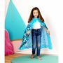 Children's dress-up - Galaxia Blue Sequin Cape TU - Costume - LABAY