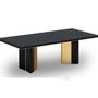 Dining Tables - FELICIA - Lacquer Dining Table - MAI HOME DECOR