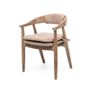 Fauteuils de jardin - Armchair Faye wicker seat - GOMMAIRE