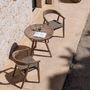 Fauteuils de jardin - Armchair Faye wicker seat - GOMMAIRE