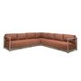Canapés de jardin - Sofa L-shape Mieke - GOMMAIRE
