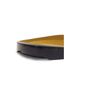 Plateaux - INES - Plateau ovale en laque bicolore - MAI HOME DECOR PTE LIMITED