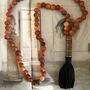 Objets design - Prayer Bead Mala Necklace in Carnelian - STUDIO JULIA ATLAS