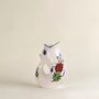 Decorative objects - GlouGlou Carafe Hand-Painted - Classic painted carnation - CHAROLLES