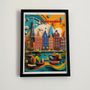 Affiches - Affiche Amsterdam II - ËME CULTURE ART