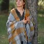 Throw blankets - Feroe woolen mix shawls and throws - MAISON LILO