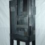 Shelves - Cabinet playing with light - JULIEN HARDY EBENISTE