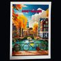 Decorative objects - Amsterdam II poster - ËME CULTURE ART