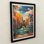 Decorative objects - Amsterdam II poster - ËME CULTURE ART