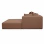 Canapés pour collectivités - Modular Mocha Mousse |Canapé modulaire - CREARTE COLLECTIONS