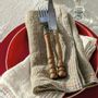 Linge de table textile - NAPPE SERVIETTES ET SETS DE TABLE EMPREINTE - CHARVET EDITIONS