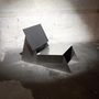 Lawn armchairs - Aluminum Lounge Chair - Metallic Minimalistic Designer Armchair - CASE STUDIOS