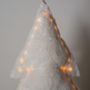 Other Christmas decorations - The bright white fir trees - ROSE VELOURS