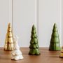 Christmas table settings - Fluted Gold Christmas Tree (9cm) - WE LOVE SEASONS
