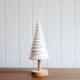 Christmas table settings - Ceramic Large White Christmas Tree - WE LOVE SEASONS