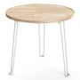 Tables basses - KAPANOU Table Ronde Pliante CCC008-W - KAPANOU