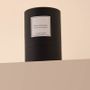 Bougies - Bougie Fleur d'oranger verre noir 180g - Cire 100% végétale - TANDEM FRAGRANCES
