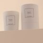 Bougies - Bougie Sapin verre blanc 180g - Cire 100% végétale - TANDEM FRAGRANCES