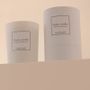 Candles - Candied fruit scented candle white glass - 6,40oz 100% vegetable wax - TANDEM FRAGRANCES