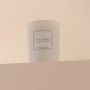 Candles - Orange blossom scented candle white glass - 6,40oz 100% vegetable wax - TANDEM FRAGRANCES