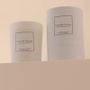 Bougies - Bougie Cannelle orange verre blanc 180g - Cire 100% végétale - TANDEM FRAGRANCES