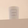 Bougies - Bougie Cannelle orange verre blanc 180g - Cire 100% végétale - TANDEM FRAGRANCES