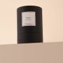 Bougies - Bougie Sapin verre noir 180g - Cire 100% végétale - TANDEM FRAGRANCES