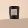 Candles - Candied fruit scented candle black glass - 6,40oz 100% vegetable wax - TANDEM FRAGRANCES