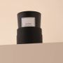 Bougies - Bougie Ambre verre noir 180g - Cire 100% végétale - TANDEM FRAGRANCES