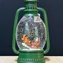 Other Christmas decorations - LED Snow Globe Lantern – Santa’s Sleigh & Reindeer - BLUE STAR B.V.
