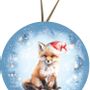 Guirlandes et boules de Noël - Boules de Noël 10 cm 'Enfants d'hiver' - NESTLER GMBH FEINKARTONAGEN