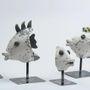 Objets de décoration - Poisson sur socle métallique - YUFTEN