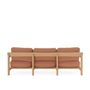Canapés de jardin - Canapé trois places - FJAKA FURNITURE