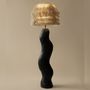 Floor lamps - Shadow Wool Sculptural Floor Lamp - PLETOSTUDIO