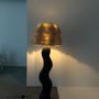 Floor lamps - Shadow Wool Sculptural Floor Lamp - PLETOSTUDIO