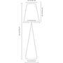 Floor lamps - Vereteno Sculptural Floor Lamp - PLETOSTUDIO