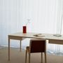 Office furniture and storage - FRONT – Minimalist Work Desk in Ash Wood 160x80 - MOR
