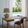 Office furniture and storage - FRONT – Minimalist Work Desk in Ash Wood 180x90 - MOR