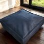 Ottomans - Majestic blue - Cork-LUX Collection - ARTISAN BY MF