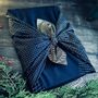 Cadeaux - Pack Famille Furoshiki – Extraordinaire Bleu Nuit - CARÉDEAU PAPIER CADEAU RÉUTILISABLE