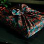 Stationery - Reusable Gift Wrap Satin Luxe – Mistletoe Garden - CARÉDEAU PAPIER CADEAU RÉUTILISABLE