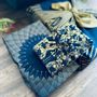 Gifts - Family Pack Gift Wrap – Glory Blue - CARÉDEAU PAPIER CADEAU RÉUTILISABLE