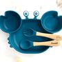 Children's mealtime - Gab the crab plate - LES PETITS CITRONS