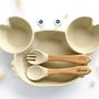 Children's mealtime - Gab the crab plate - LES PETITS CITRONS