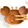 Children's mealtime - Gab the crab plate - LES PETITS CITRONS