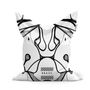 Lawn armchairs - White Bolingo Outdoor/Indoor Ottoman - Design by BRASS - ARTDECORIS